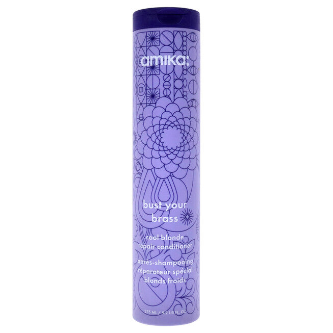 amika bust your brass cool blonde repair conditioner 275ml
