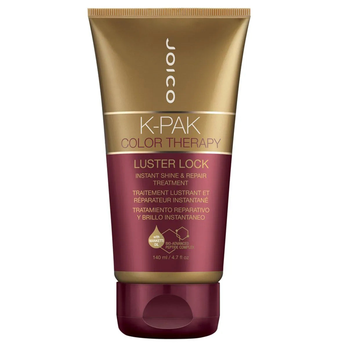 Original Joico K-Pak Color Therapy Luster Lock Instant Shine and Repair Treatment 140ml
