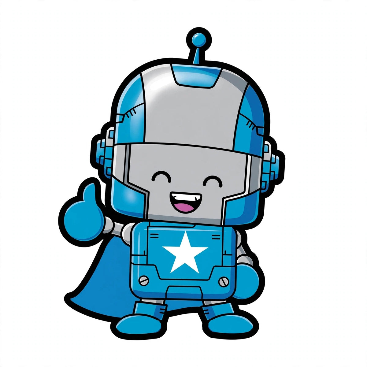 Blue-Marvel Robotron