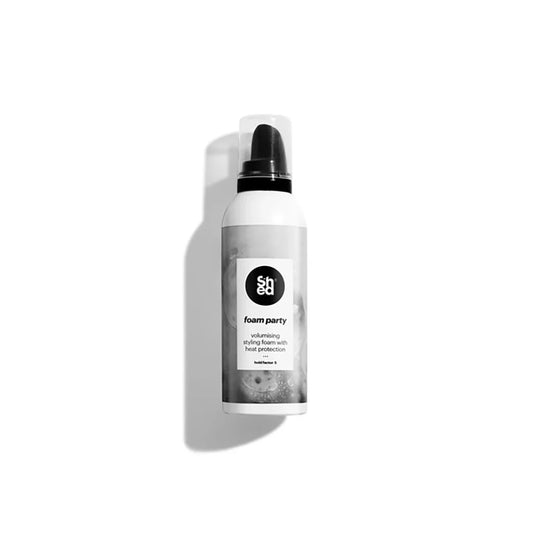 Shed Foam Party Volumising Hair Foam With Heat Protection 200ml