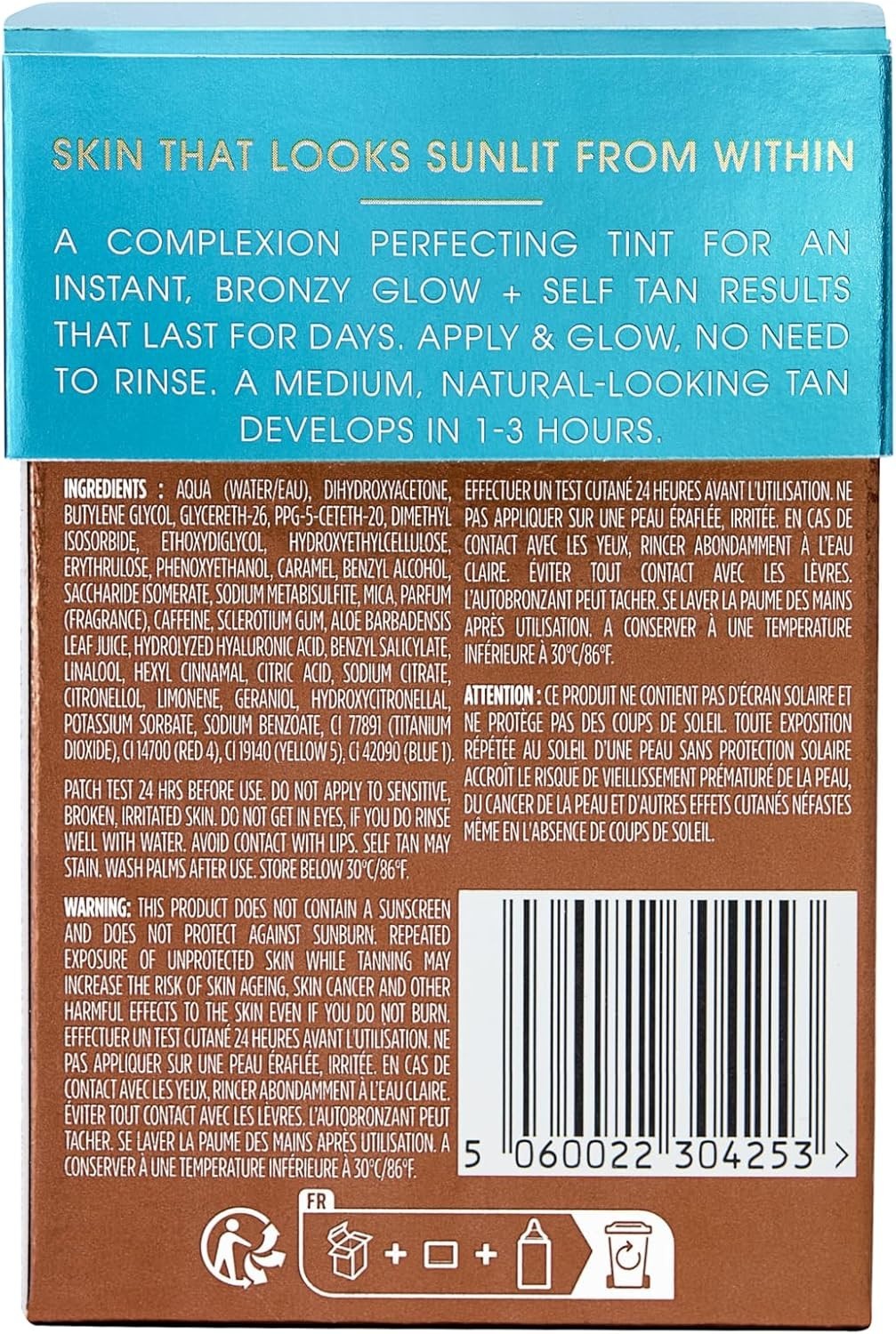 St. Tropez Sunlit Skin Face Bronzing Tint + Tan 30ml